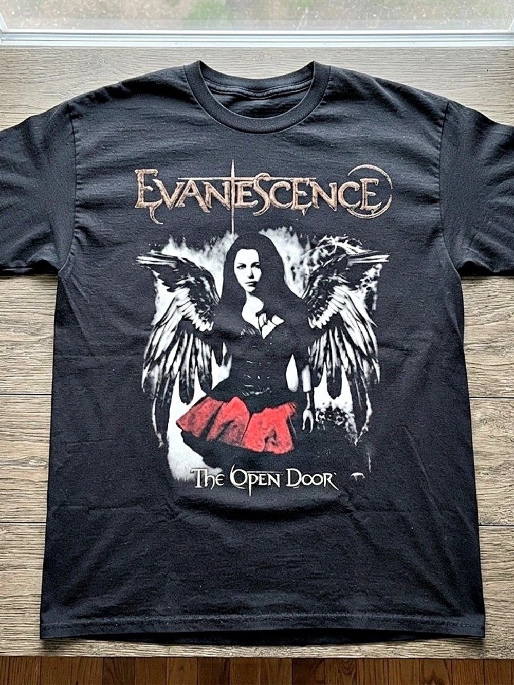 Evanescence The Open Door Album Tour T-Shirt in Black